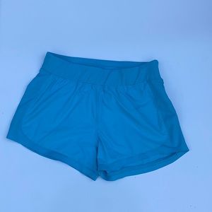 Athleta | Blue Stellar Athletic Shorts size Medium